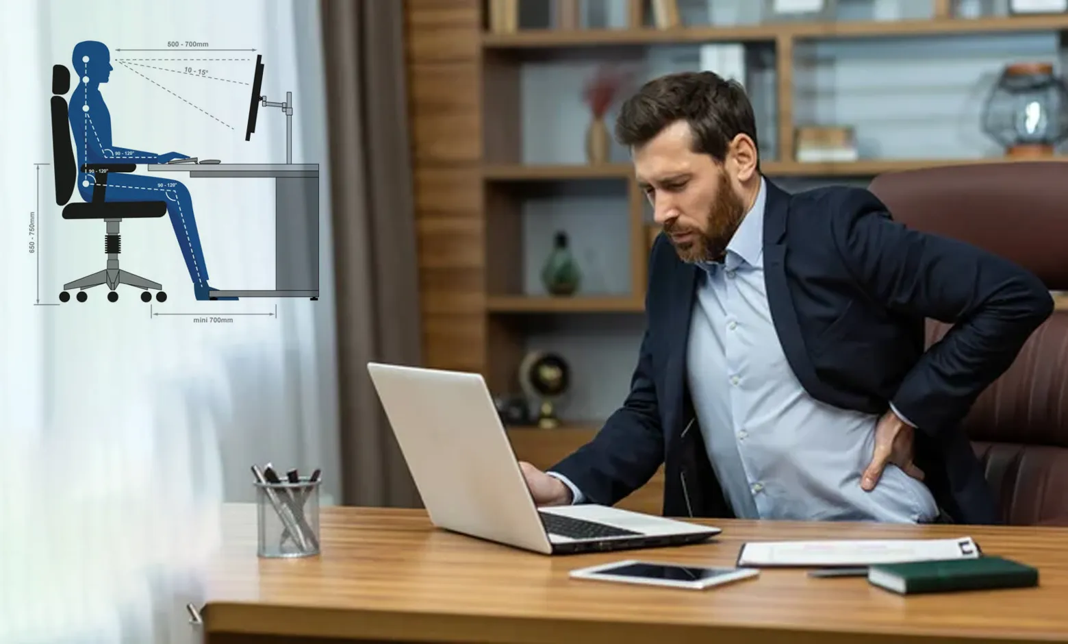 편안한 작업 공간이 눈의 부담을 줄이는 이유